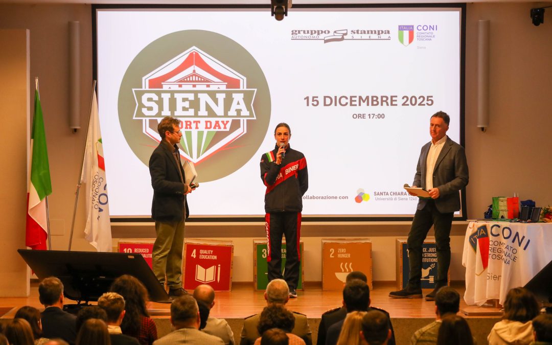 SIENA SPORT DAY 2025: LUNEDÌ 15 DICEMBRE L’EVENTO AL SANTA CHIARA LAB